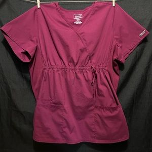 Cherokee Professional maternity scrub top